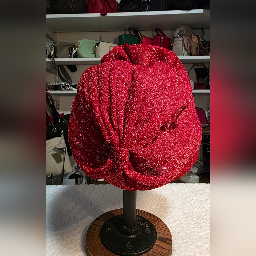 6 Elegant Head Caps/Turbans - Picture 4 of 16